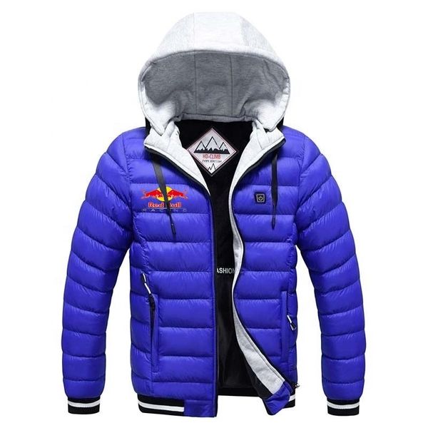 winter men's smart electric heating cotton jacket usb heating cotton jacket solid color printing hooded heating warm cotton jacket whol, Black
winter men's smart electric heating cotton jacket usb heating cotton jacket solid color printing hooded heating warm cotton jacket whol, Black
