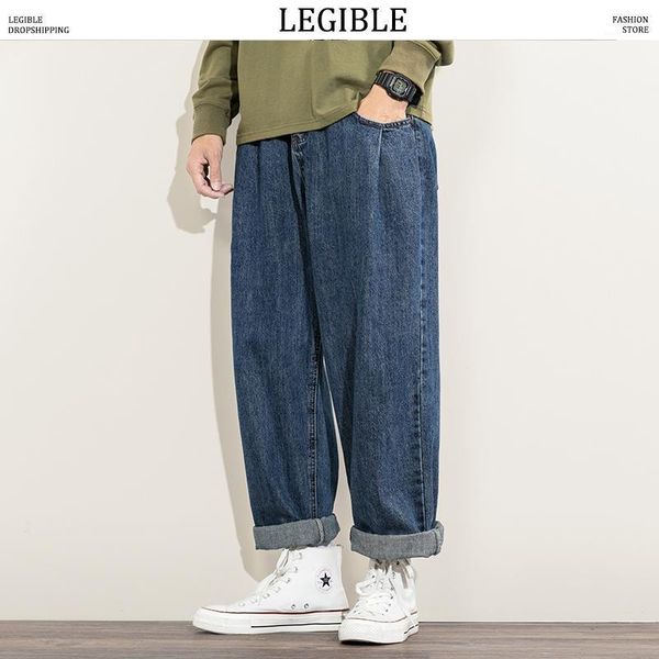 legible straight casual jeans mens 2020 korean collage hip hop jeans woman couple loose denim pants men clothing1, Blue
legible straight casual jeans mens 2020 korean collage hip hop jeans woman couple loose denim pants men clothing1, Blue