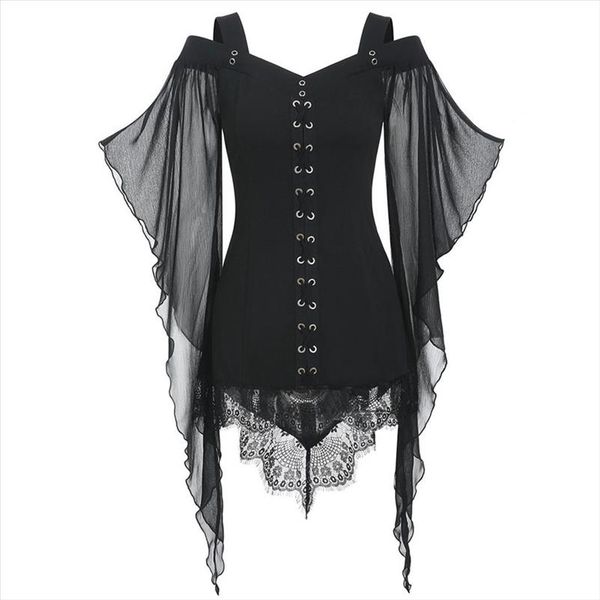 gothic blouse women new brand plus size womens tunic long punk hip hop clothes ladies blouse 2019 halloween costume, White
gothic blouse women new brand plus size womens tunic long punk hip hop clothes ladies blouse 2019 halloween costume, White