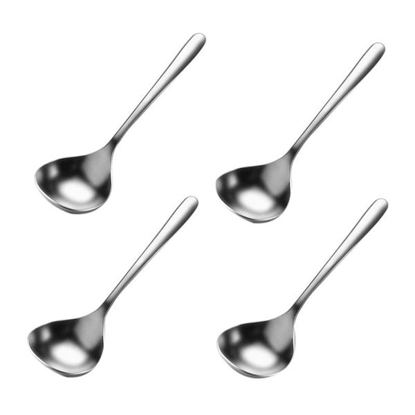 spoons stainless steel heavy duty deep soup spoon large serving ramen long handle spoon- 6.7inch (4 packed)
spoons stainless steel heavy duty deep soup spoon large serving ramen long handle spoon- 6.7inch (4 packed)