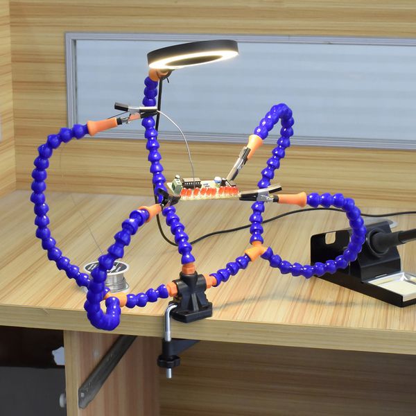 helping hands soldering third hand tools 4 arms electronics repair assembly painting