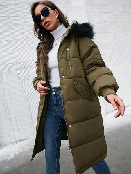 solid pockets detail hooded puffer coat r3g1#, Black
solid pockets detail hooded puffer coat r3g1#, Black