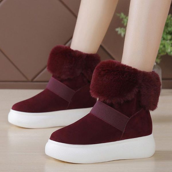 женщины snow booties faux mur slip-на платформе-нижней зимней зимой хранить теплые теплые лодыжки голые ботинки повседневные шеос большой ра, Black
женщины snow booties faux mur slip-на платформе-нижней зимней зимой хранить теплые теплые лодыжки голые ботинки повседневные шеос большой ра, Black