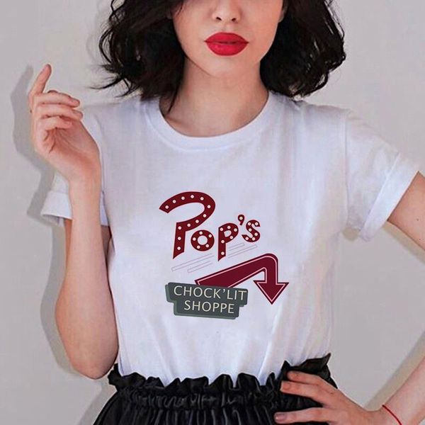 showtly riverdale tv women t shirt pop's chock'lit shoppe t shirt women sumemr plus size o-neck tee, White
showtly riverdale tv women t shirt pop's chock'lit shoppe t shirt women sumemr plus size o-neck tee, White