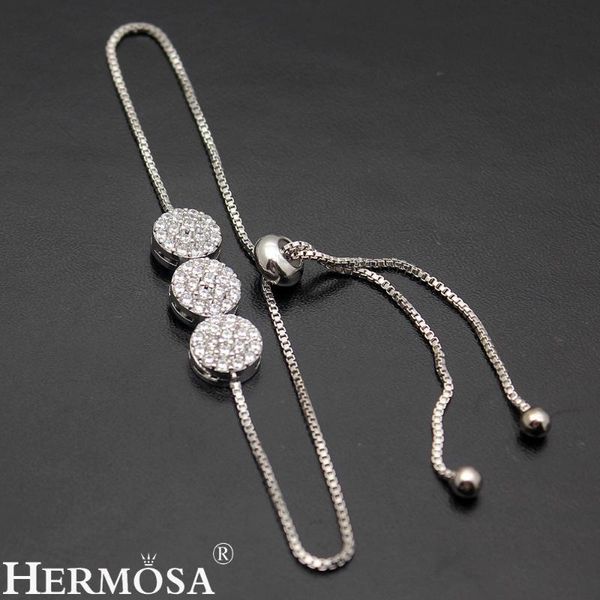 hermosa christmas gift 4 colors fashion girlfriend jewelry adjustable pull tie chain bracelet friendship hot, Black
hermosa christmas gift 4 colors fashion girlfriend jewelry adjustable pull tie chain bracelet friendship hot, Black
