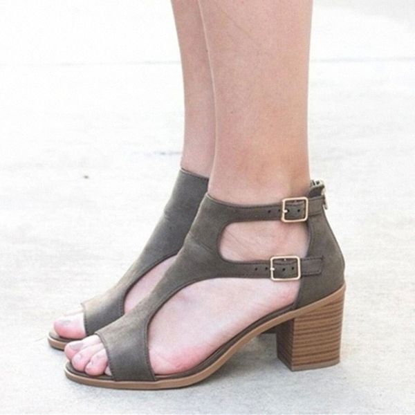 Women Buckle Strap Sandals Zip Woman High Square Heels Shoes Ladies Female Open Toe Women's Solid Comfortable Footwear Summer #Dt6r, Black
Women Buckle Strap Sandals Zip Woman High Square Heels Shoes Ladies Female Open Toe Women's Solid Comfortable Footwear Summer #Dt6r, Black