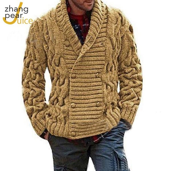 new v-neck men's sweater jumper fashion solid color winter spring double breasted sweaters men casual knitwear, White;black
new v-neck men's sweater jumper fashion solid color winter spring double breasted sweaters men casual knitwear, White;black