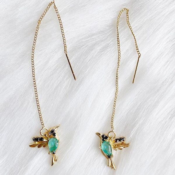 dangle & chandelier unique long drop earrings bird pendant tassel crystal ladies jewelry design, Silver
dangle & chandelier unique long drop earrings bird pendant tassel crystal ladies jewelry design, Silver
