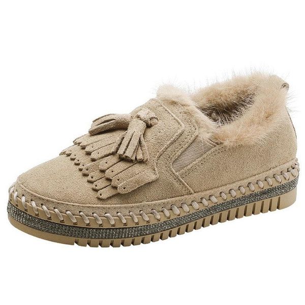 suede leather fur velvet women's shoes casual rhinestone tassel single shoes black apricot sewing platform one-legged lazy
suede leather fur velvet women's shoes casual rhinestone tassel single shoes black apricot sewing platform one-legged lazy