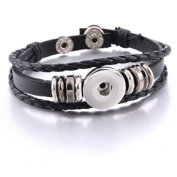 2020 new snap button jewelry vintage beaded black leather snap bracelet fit 18mm snap buttons bohemia magnetic leather b bbykmg, Golden;silver
2020 new snap button jewelry vintage beaded black leather snap bracelet fit 18mm snap buttons bohemia magnetic leather b bbykmg, Golden;silver