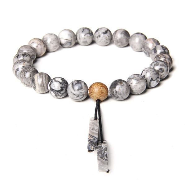 fashion men pendant braclet natural grey map stone bracelet handmade lapis lazuli beads charm yoga bracelet energy jewelry homme, Black
fashion men pendant braclet natural grey map stone bracelet handmade lapis lazuli beads charm yoga bracelet energy jewelry homme, Black