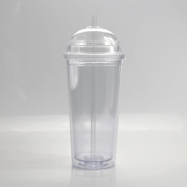 20oz clear acrylic tumbler with straw lid double wall bottle leakage-proof plastic sippy cup outdoor water mugs a05
20oz clear acrylic tumbler with straw lid double wall bottle leakage-proof plastic sippy cup outdoor water mugs a05