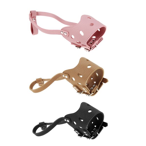 leather dog s/m/l muzzle anti bark bite chew adjustable dog training muzzle for dogs small medium large dog pet products
leather dog s/m/l muzzle anti bark bite chew adjustable dog training muzzle for dogs small medium large dog pet products