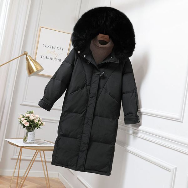 2020 new winter wear women's middle length over the knee thickening and long hairy hooded slim coat black hairless fur collar s
2020 new winter wear women's middle length over the knee thickening and long hairy hooded slim coat black hairless fur collar s