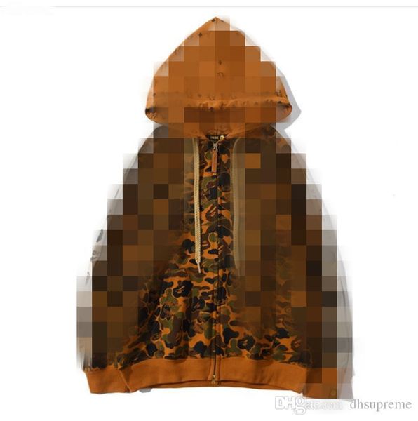 fashion autumn winter camo shark hoodies women men hip hop hoodie sweater personality color fleece zipper hoodies, Black;brown
fashion autumn winter camo shark hoodies women men hip hop hoodie sweater personality color fleece zipper hoodies, Black;brown