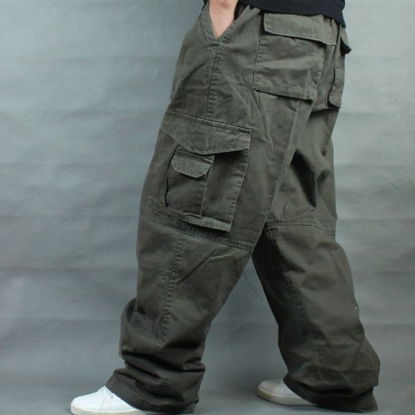 hip hop cargo pants casual cotton pants straight loose baggy streetwear joggers wide leg relaxed trousers plus size man clothes, Black
hip hop cargo pants casual cotton pants straight loose baggy streetwear joggers wide leg relaxed trousers plus size man clothes, Black