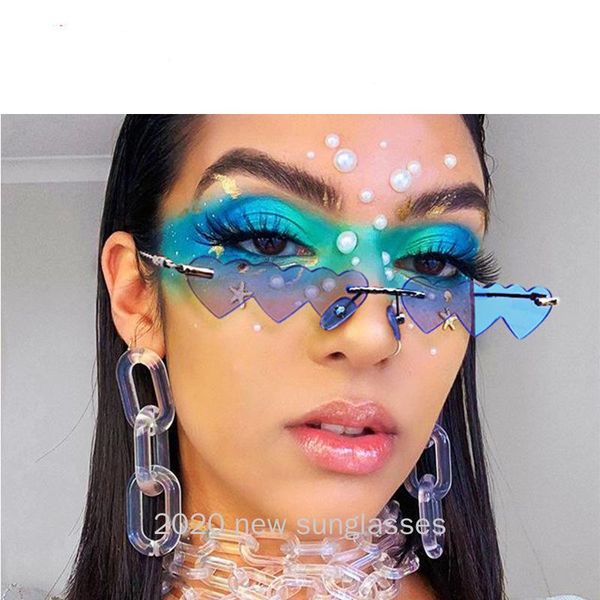 sunglasses rimless super cute women 2021 vintage luxury rhinestone sun glasses gradient lens eyeglasses shades for female nx, White;black
sunglasses rimless super cute women 2021 vintage luxury rhinestone sun glasses gradient lens eyeglasses shades for female nx, White;black