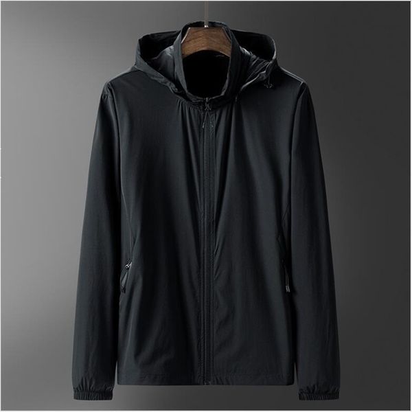 2021 new windbreaker spring autumn fashion jacket men hooded jackets male chu4, White;black
2021 new windbreaker spring autumn fashion jacket men hooded jackets male chu4, White;black