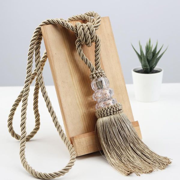 1pc new crystal beaded tassel curtain tieback decorative curtain tie home decor cord for curtains buckle rope room accessories h bbywwk
1pc new crystal beaded tassel curtain tieback decorative curtain tie home decor cord for curtains buckle rope room accessories h bbywwk