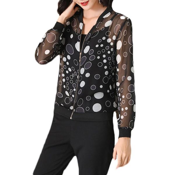 women's jackets 2021 summer lace women print basic jacket thin long sleeve female casual bomber slim zipper sunscreen plus size clothin, Black;brown
women's jackets 2021 summer lace women print basic jacket thin long sleeve female casual bomber slim zipper sunscreen plus size clothin, Black;brown