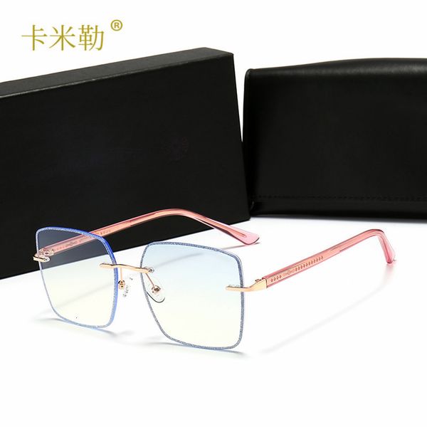 2021 new anti blue light fashion oval face frame trend flat lens leisure sunglasses 817 kml-designer, White;black
2021 new anti blue light fashion oval face frame trend flat lens leisure sunglasses 817 kml-designer, White;black