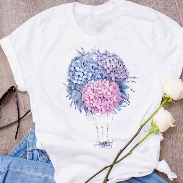 women graphic ladies 90s flower floating wander casual floral print clothes lady tees female t shirt womens t-shirt, White
women graphic ladies 90s flower floating wander casual floral print clothes lady tees female t shirt womens t-shirt, White