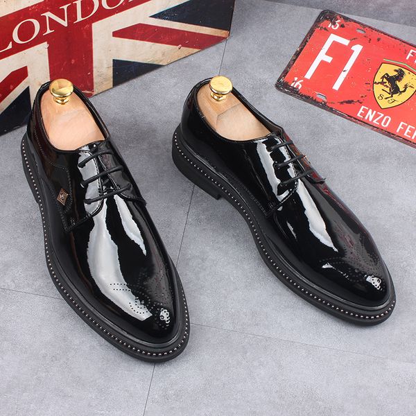 korean male casual office design patent leather shoes oxfords black shoe zapatos chaussure homme rlzl
korean male casual office design patent leather shoes oxfords black shoe zapatos chaussure homme rlzl