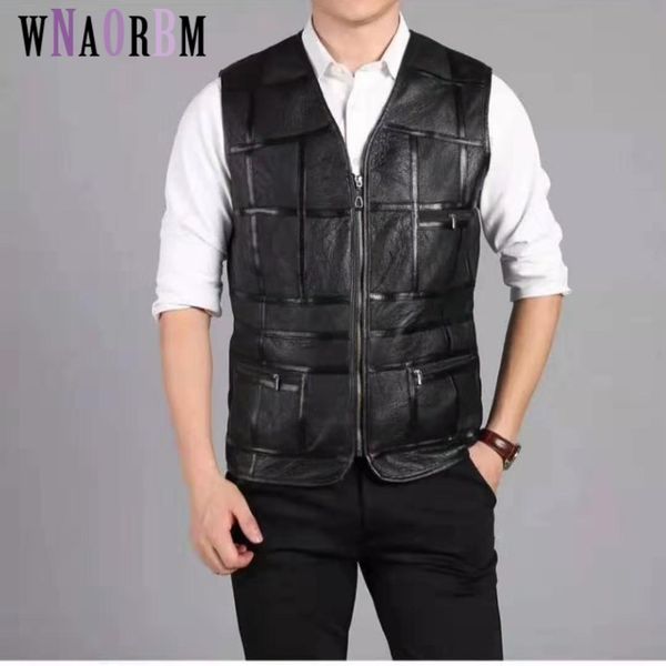 new fashion,tank men,real sheepskin vest,leather vest,men's suit,leather jacket,thickening,inch to be customized 201120, Black;white
new fashion,tank men,real sheepskin vest,leather vest,men's suit,leather jacket,thickening,inch to be customized 201120, Black;white