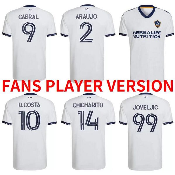 chicharito 2022 2023 los angeles la galaxy mls soccer jersey home white 22/23 douglas costa alvarez joveljic grandsir cabral football shirt, Black;yellow
chicharito 2022 2023 los angeles la galaxy mls soccer jersey home white 22/23 douglas costa alvarez joveljic grandsir cabral football shirt, Black;yellow