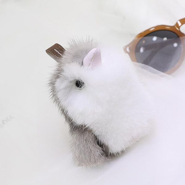 q version of small penguin imported mink hair small penguin fur pendant bag fur accessories key chain1, Silver
q version of small penguin imported mink hair small penguin fur pendant bag fur accessories key chain1, Silver