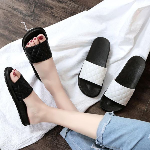 fashion outer wear women's house slippers summer korean thick-soled non-slip sandals water shoes all-match simple beach slippers, Black
fashion outer wear women's house slippers summer korean thick-soled non-slip sandals water shoes all-match simple beach slippers, Black