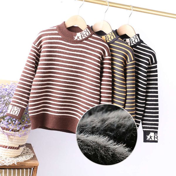 veet 2020 winter children's clothing one piece stripe round neck sweater fashion boys' thickened t-shirt 110-150, Blue
veet 2020 winter children's clothing one piece stripe round neck sweater fashion boys' thickened t-shirt 110-150, Blue