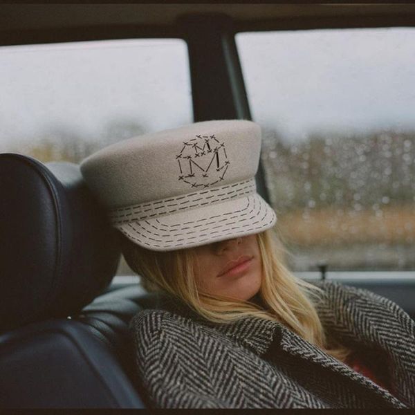 stingy brim hats autumn winter wool octagonal for women casual warm berets hard letter sboy hat retro ladies dress fedora, Blue;gray
stingy brim hats autumn winter wool octagonal for women casual warm berets hard letter sboy hat retro ladies dress fedora, Blue;gray