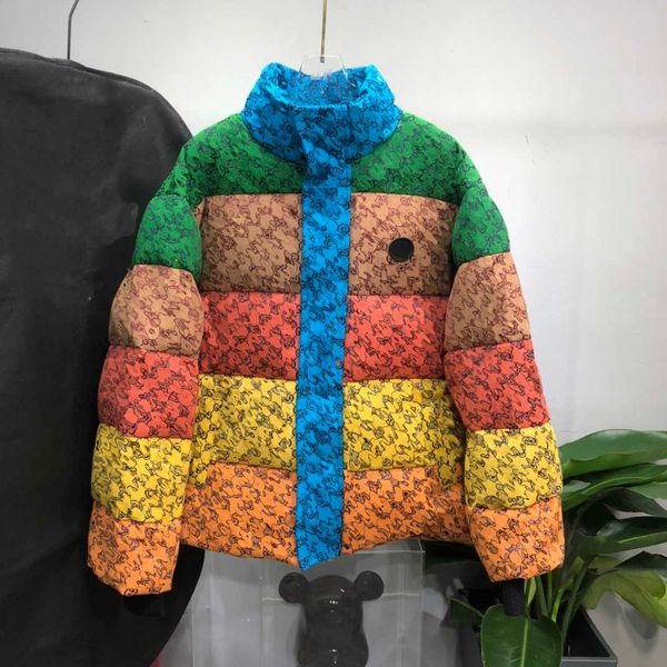 famous luxury man down jackets canada north winter coat loose-fitting bread contrast rainbow full patchwork print suit comfortable warm, Black
famous luxury man down jackets canada north winter coat loose-fitting bread contrast rainbow full patchwork print suit comfortable warm, Black