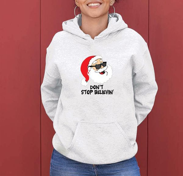 wt20059 autumn winter christmas santa letter print fashion women's junior hooded sweater, Black
wt20059 autumn winter christmas santa letter print fashion women's junior hooded sweater, Black