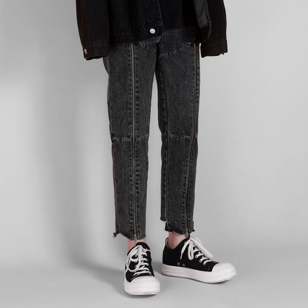 2021 New Fashionable Sewn with Nine-point Washing Jeans Loose Men Women. H2M8, Blue
2021 New Fashionable Sewn with Nine-point Washing Jeans Loose Men Women. H2M8, Blue