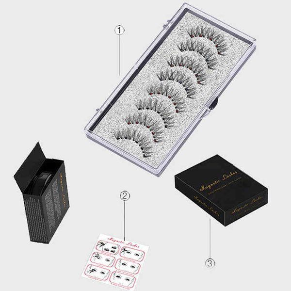 fake eyelashes lekofo 8pcs 5 magnets 3d magnetic false eyelashes handmade artificial faux cils natural mink with tweezers 220226
fake eyelashes lekofo 8pcs 5 magnets 3d magnetic false eyelashes handmade artificial faux cils natural mink with tweezers 220226