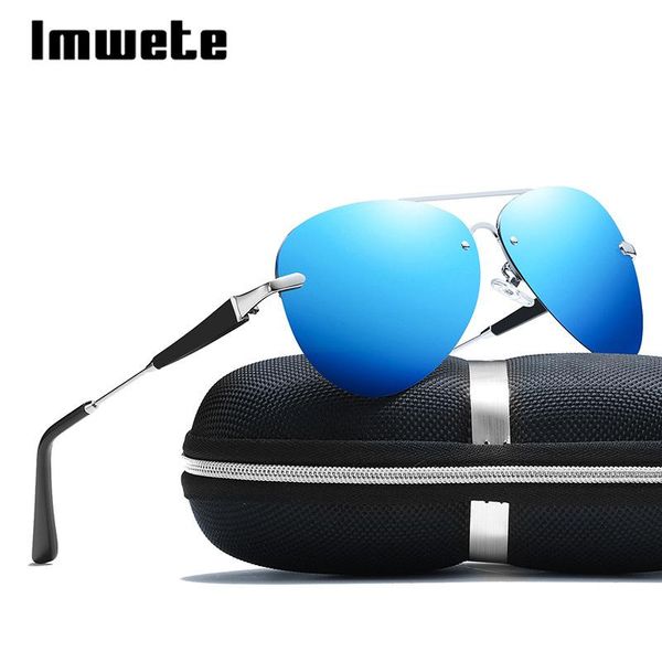 sunglasses imwete polarized pilot men women lucury texture frame for gentlemen high definition lens female outdoor sun shade, White;black
sunglasses imwete polarized pilot men women lucury texture frame for gentlemen high definition lens female outdoor sun shade, White;black