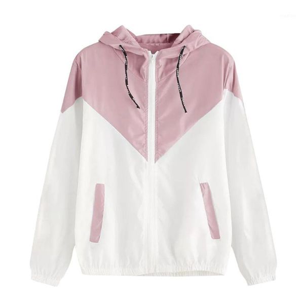 winter women coats ladies long sleeve patchwork thin skinsuits hooded zipper casual sport autumn pockets sport femme coat 6.251, Black;brown
winter women coats ladies long sleeve patchwork thin skinsuits hooded zipper casual sport autumn pockets sport femme coat 6.251, Black;brown