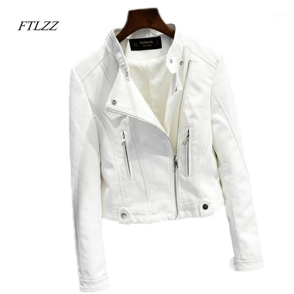 ftlzz faux leather jacket women autumn punk fashion short design zipper slim leather jacket black soft motorcycle1
ftlzz faux leather jacket women autumn punk fashion short design zipper slim leather jacket black soft motorcycle1