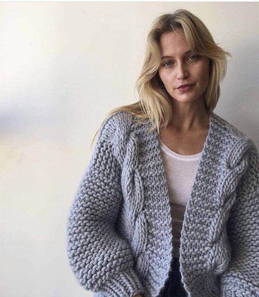 women's knits & tees autumn and winter retro classic twist rhombus wool mohair loose coat hand-knitted thick needle cardigan sweater wo, White
women's knits & tees autumn and winter retro classic twist rhombus wool mohair loose coat hand-knitted thick needle cardigan sweater wo, White
