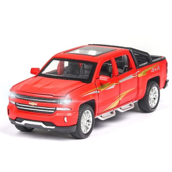 limited sales of chevrolet silverado 4x4 1 : 32 car model diecasts toy vehicles sound light pull back children toys car christmas y200109
limited sales of chevrolet silverado 4x4 1 : 32 car model diecasts toy vehicles sound light pull back children toys car christmas y200109