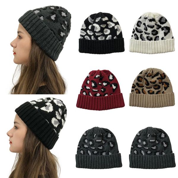 beanie/skull caps autumn winter leopard printed knitted couple hat outdoor casual warm beanie hats trendy black white wool cap for lovers 20, Blue;gray
beanie/skull caps autumn winter leopard printed knitted couple hat outdoor casual warm beanie hats trendy black white wool cap for lovers 20, Blue;gray