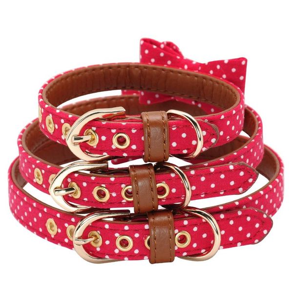 cute puppy dog cat collar leather bowknot pet dog collar adjustable puppy collars for small medium dogs chihuahu wmtssq
cute puppy dog cat collar leather bowknot pet dog collar adjustable puppy collars for small medium dogs chihuahu wmtssq