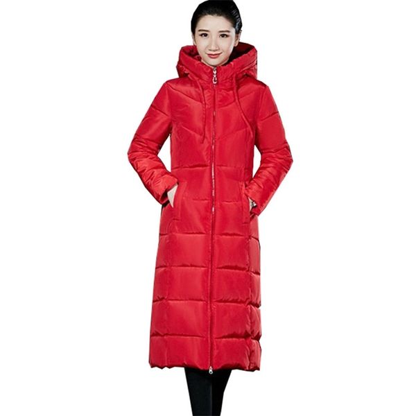 new autumn winter women parka solid zipper long sleeve hooded medium length thick outwear coat jacket fashion cotton 201217, Black
new autumn winter women parka solid zipper long sleeve hooded medium length thick outwear coat jacket fashion cotton 201217, Black
