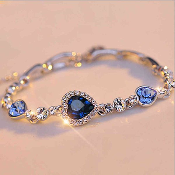 bracelet love crystal bracelet fashion ocean heart friend jewelry accessories creative, Golden;silver
bracelet love crystal bracelet fashion ocean heart friend jewelry accessories creative, Golden;silver