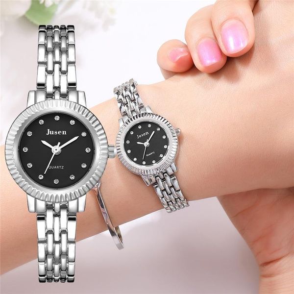 wristwatches luxury rose alloy quartz women watch bracelet brand stainless steel strap dress ladies gift relogio mujer montre homme, Slivery;brown
wristwatches luxury rose alloy quartz women watch bracelet brand stainless steel strap dress ladies gift relogio mujer montre homme, Slivery;brown
