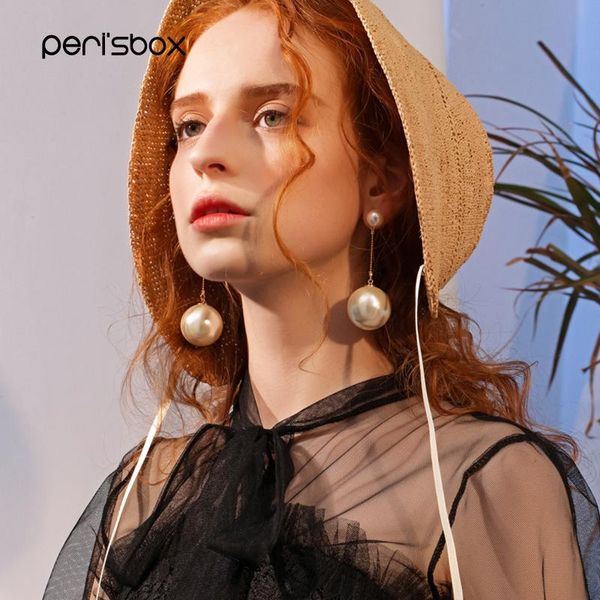 peri'sbox 2020 new large shell pearl drop earrings for women beaded chain double pearl earrings big statement jewelry, Silver
peri'sbox 2020 new large shell pearl drop earrings for women beaded chain double pearl earrings big statement jewelry, Silver
