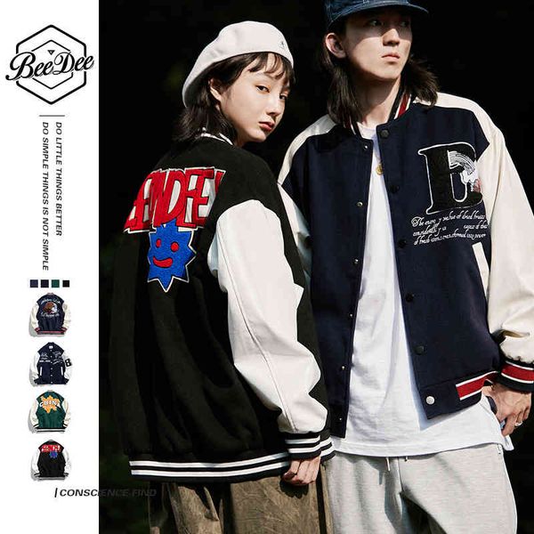 beedee multi patch couple baseball jacket men's jacket spring korean fashion casual, Black;brown
beedee multi patch couple baseball jacket men's jacket spring korean fashion casual, Black;brown