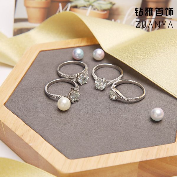 925 sterling six claws, simple couple's silver pair ring, proposal, mosang diamond zircon
925 sterling six claws, simple couple's silver pair ring, proposal, mosang diamond zircon